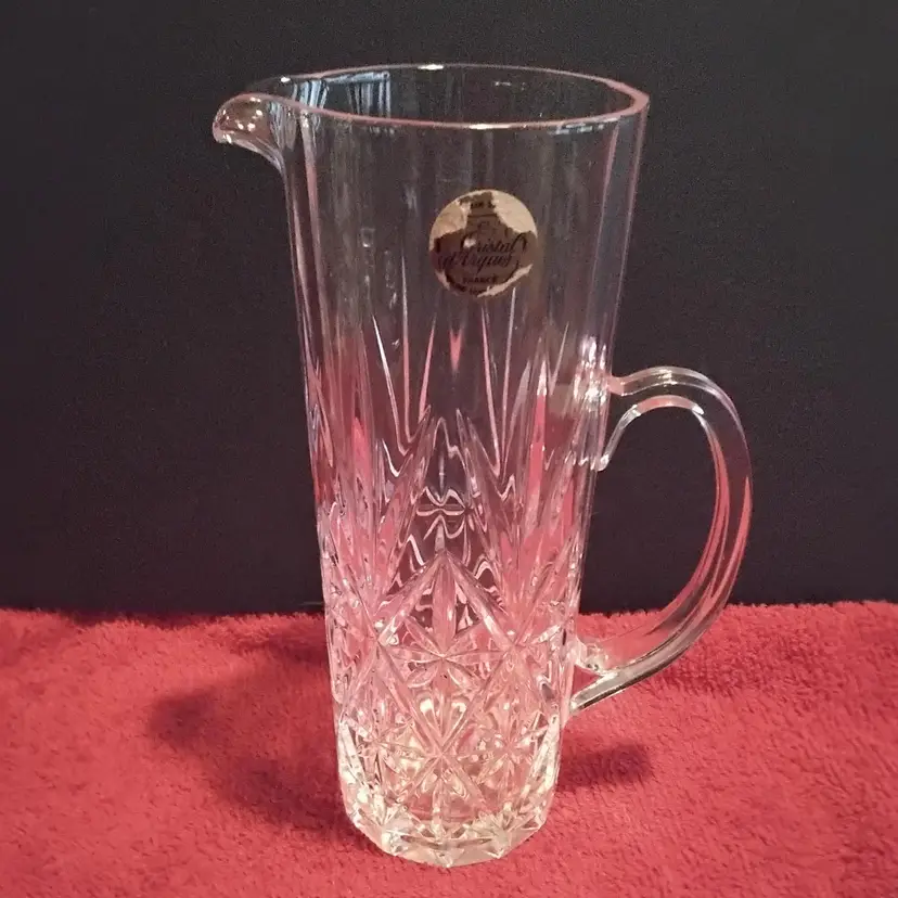 Cristal d'Arques Lead Crystal Slim Pitcher