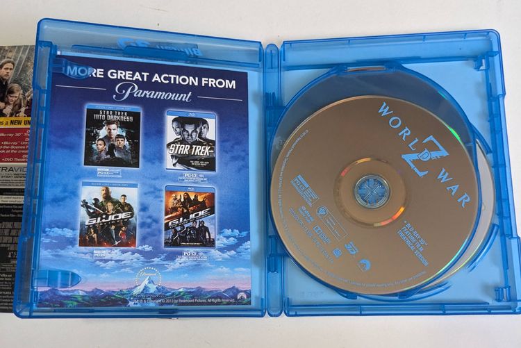 World War Z (DVD,BLU-RAY,BLU-RAY 3D)