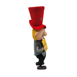 Yuletide Boy Lenticular Eyes Stockinette Caroler Japan