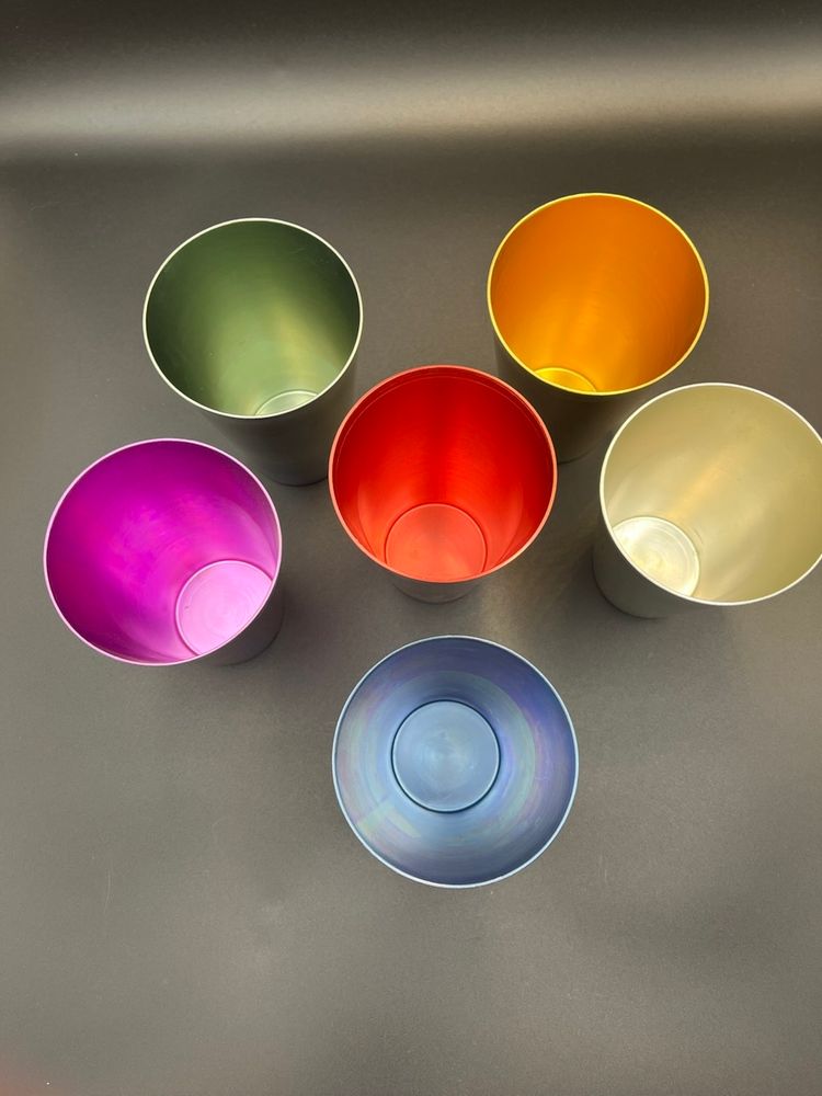 (6)Aluminum Tumblers-reproduced