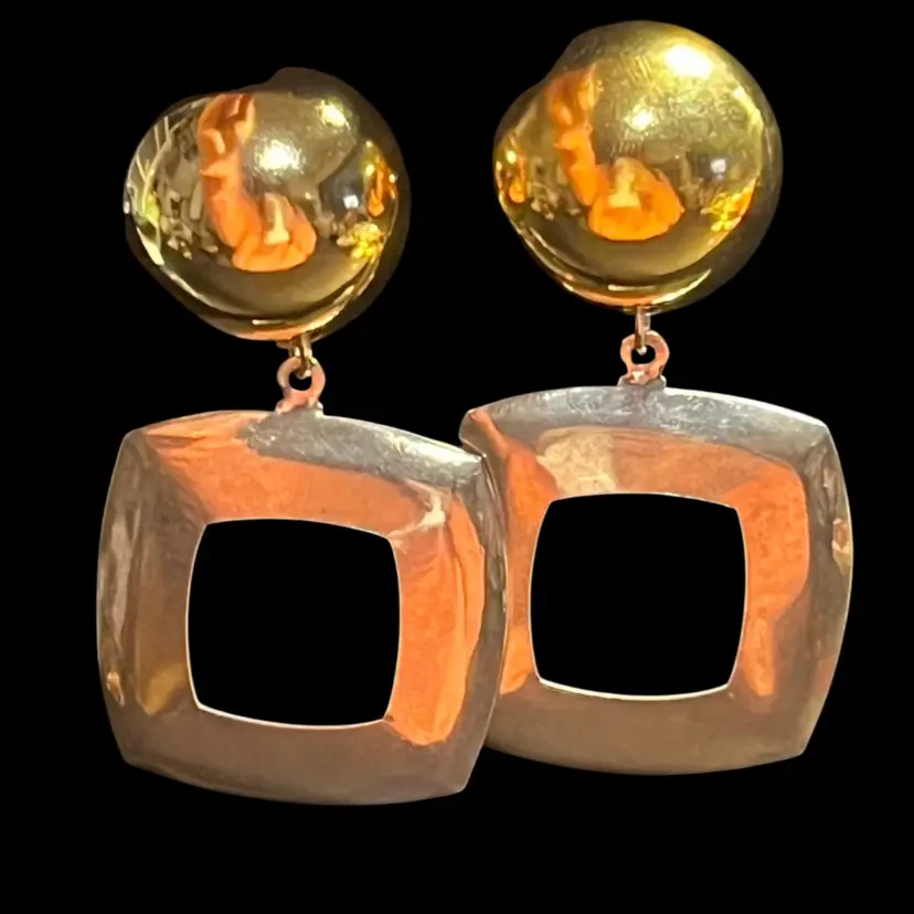 Earrings As Pictured Clip Ons