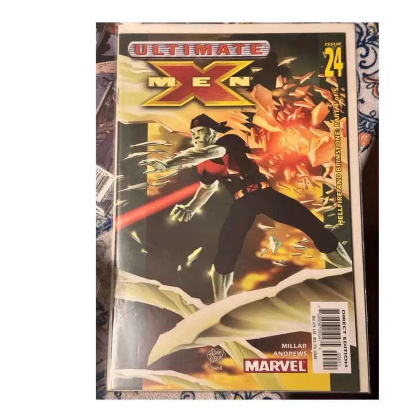 Ultimate X-Men #24 Hellfire And Brimstone: Part 4 Of 5 VGC