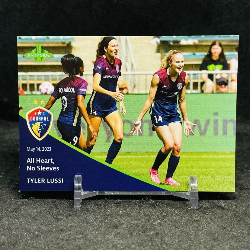 Tyler Lussi 2023 Parkside Pronto Soccer Card Only /417 Made Limited Edition