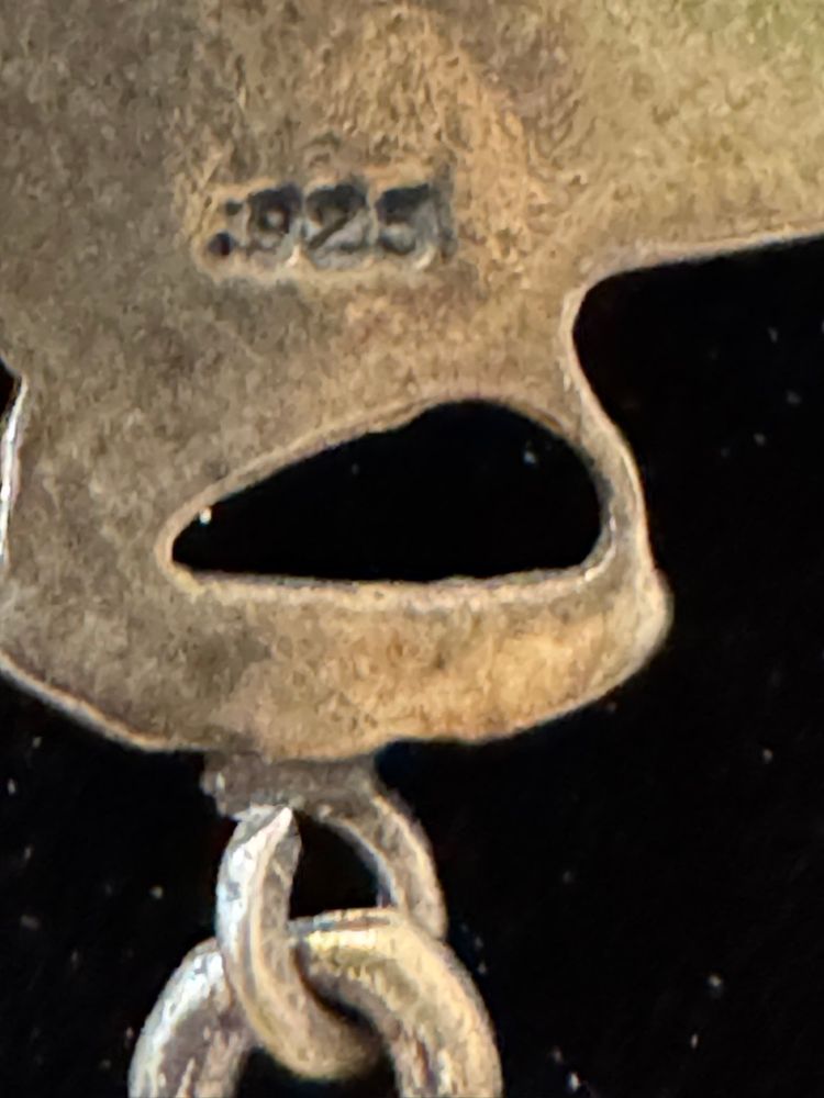 Egyptian Revival Style Sterling Goddess Pendant