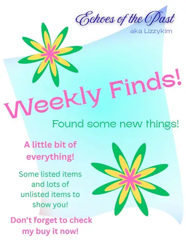 Weekly Finds January 29