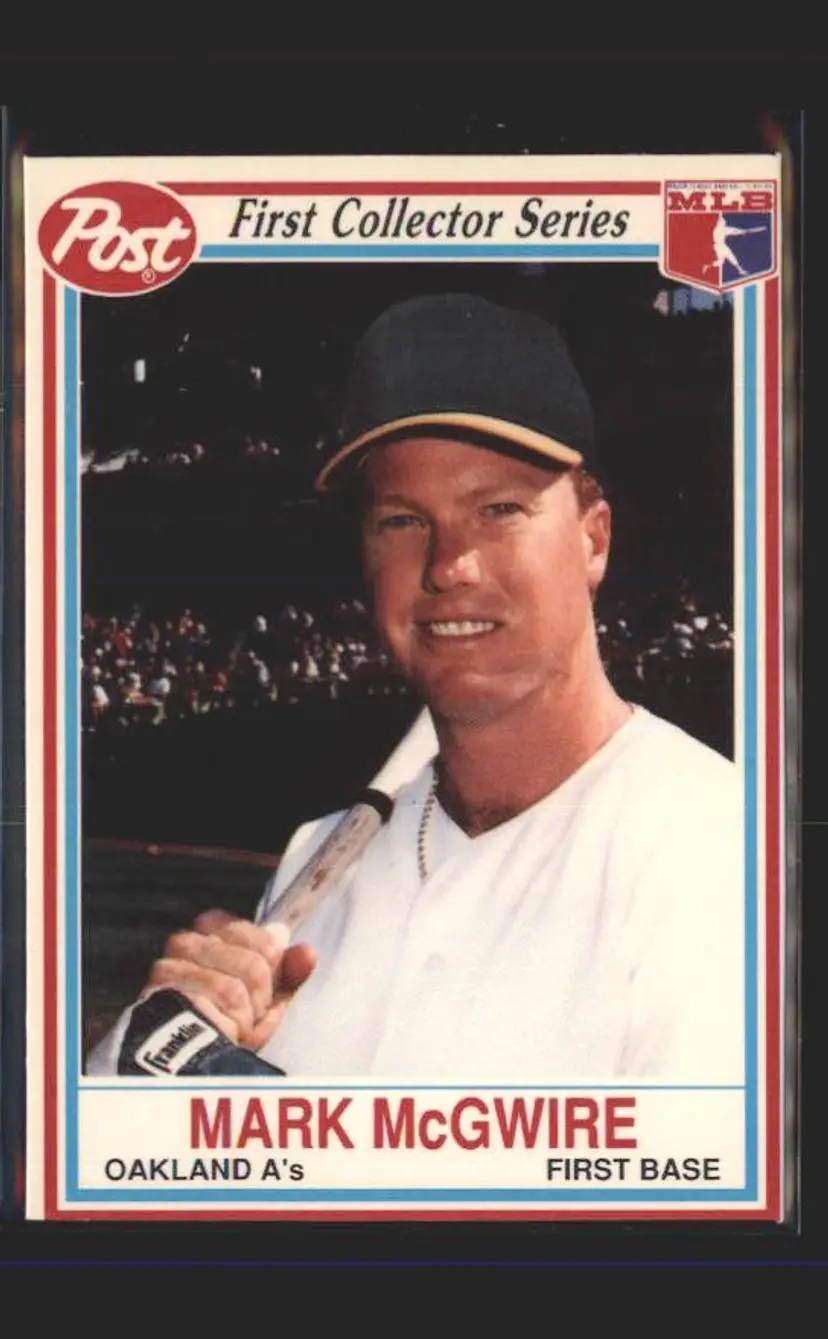 1990 Post #12 Mark McGwire - (137) - Oakland Athletics