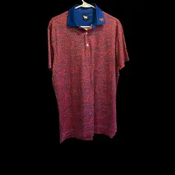 Goated Polo Orange/Blue Medium