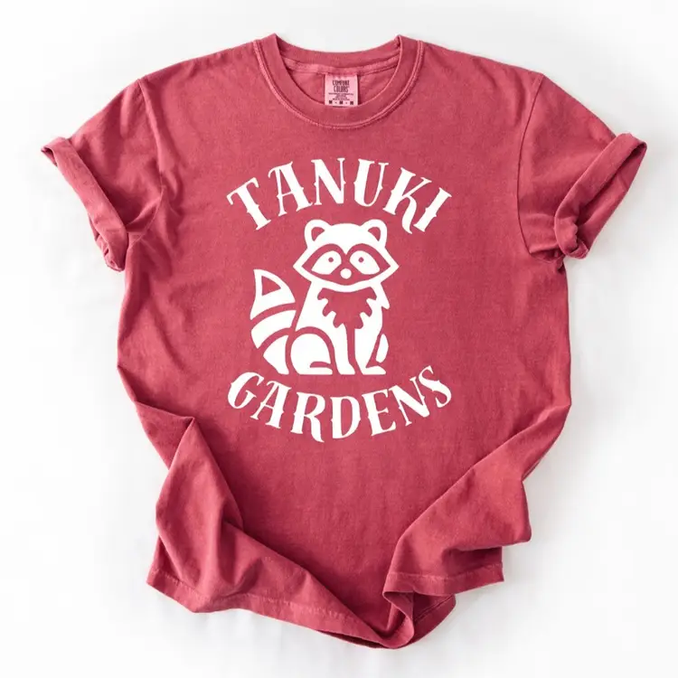 PREORDER - Tanuki Gardens Shirt Brick Red
