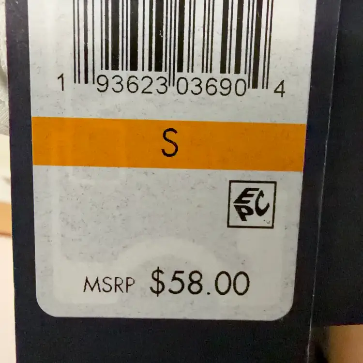 $58 Tommy Hilfiger Women's High Waisted Full Coverage Bikini Bottom, Blue/White Floral, Small