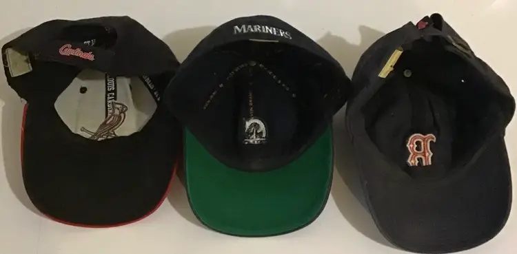 10 count Major League Baseball team logo hat lot