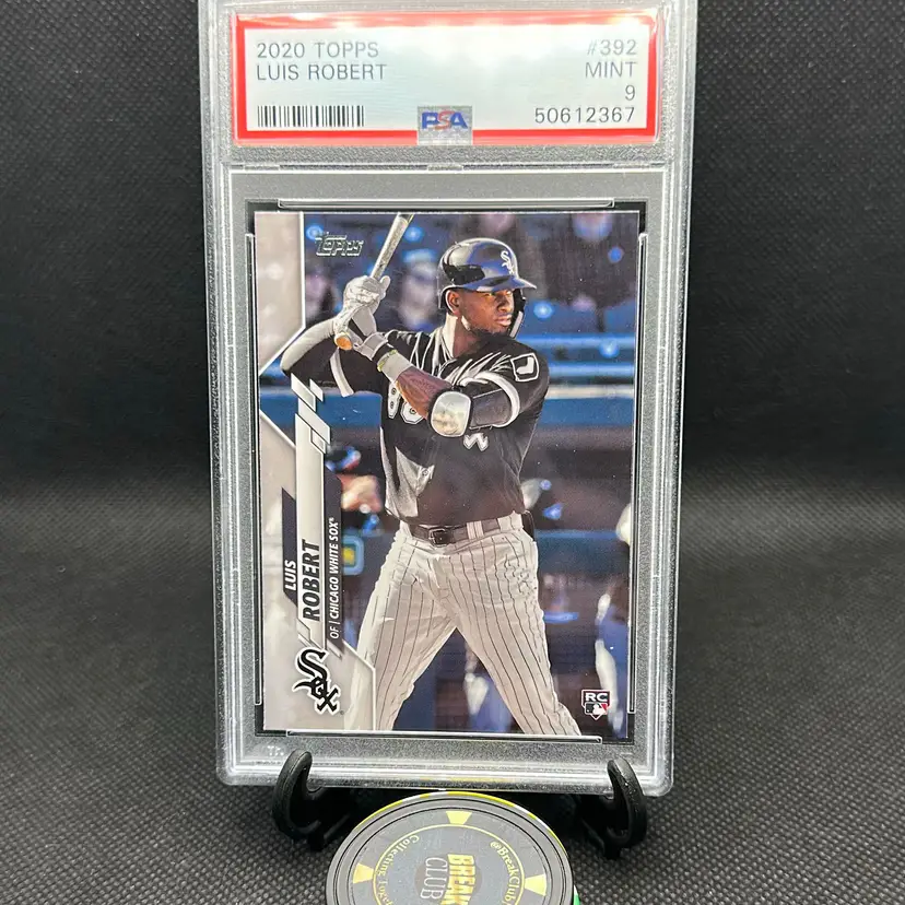 Luis Robert 2020 Topps RC PSA 9 Chicago White Sox 