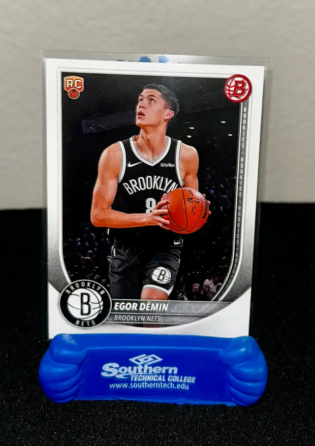 2015-26 Egor Demin Brooklyn Nets Bowman Rookie Card