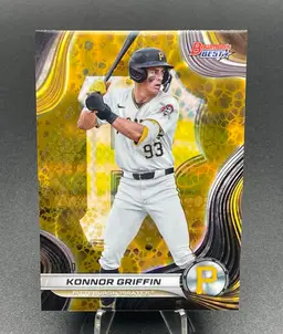 Konnor Griffin Lot - Gold Lava Refractor /50 & Gold Refractor /50 - Pittsburgh Pirates