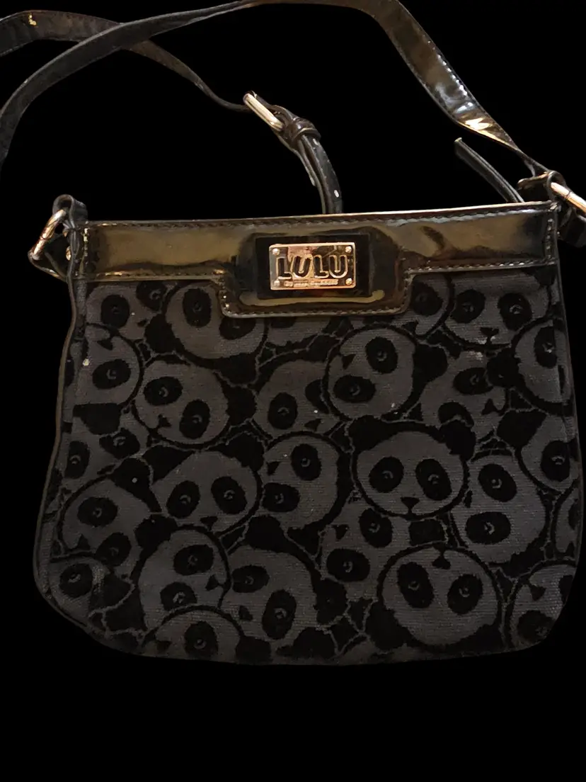 Lulu Guinness Panda Cross Body Purse