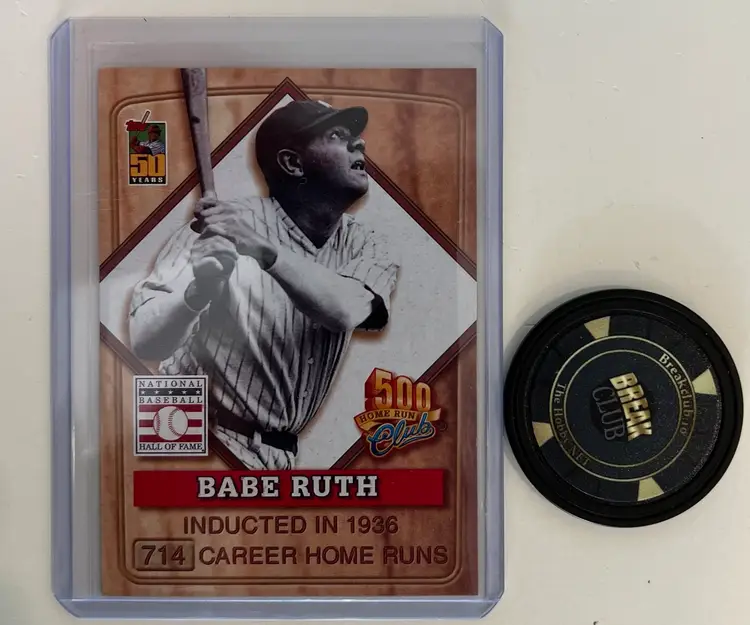 Babe Ruth 2001 Post New York Yankees