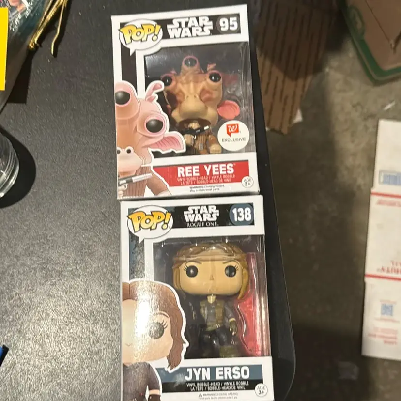 Star Wars Funko Lot Ree Yees Jyn Erso