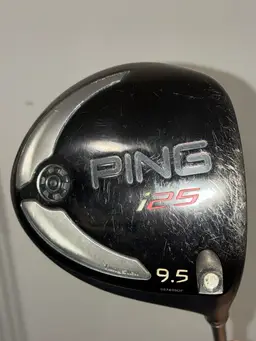 Ping I25 Driver 9.5* Stiff Flex Graphite Golf Club Right-Handed Good Condition