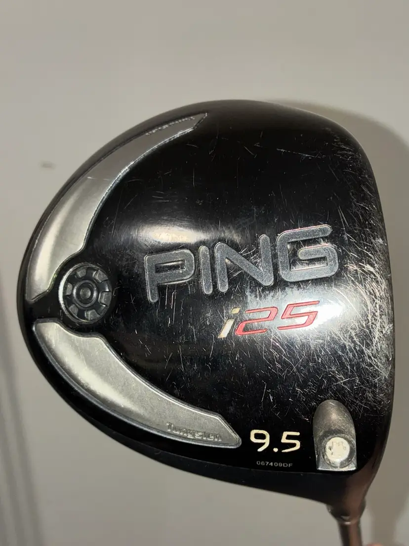 Ping I25 Driver 9.5* Stiff Flex Graphite Golf Club Right-Handed Good Condition