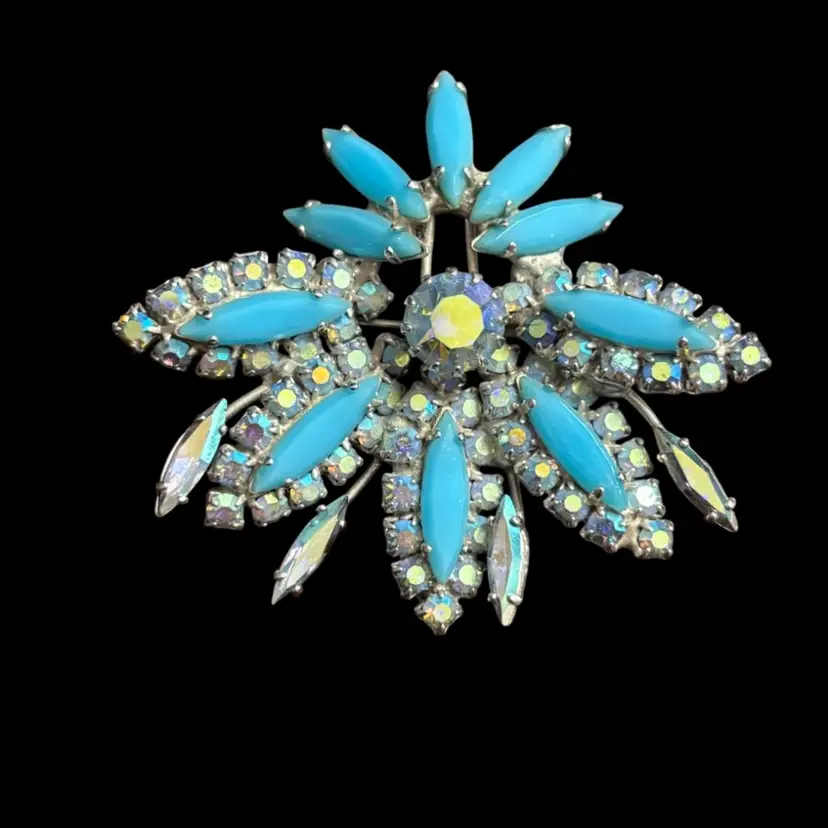 Rhinestone Brooch