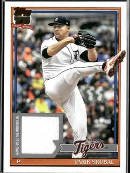 Tarik Skubal 2026 Topps 75th Anniversary Game-Used Memorabilia