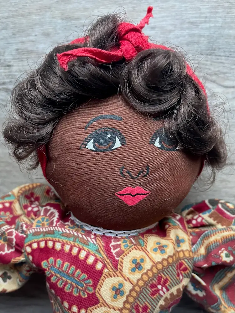 African American Cloth Doll ~Althea ~Horseman Classic American Dolls 15 inch