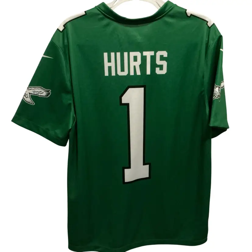 New$100 Jalen Hurts Eagles Jersey M Green