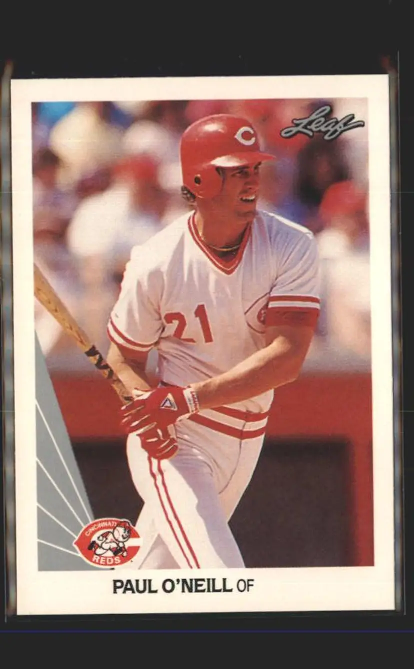 1990 Leaf #70 Paul O'Neill - (137) - Cincinnati Reds