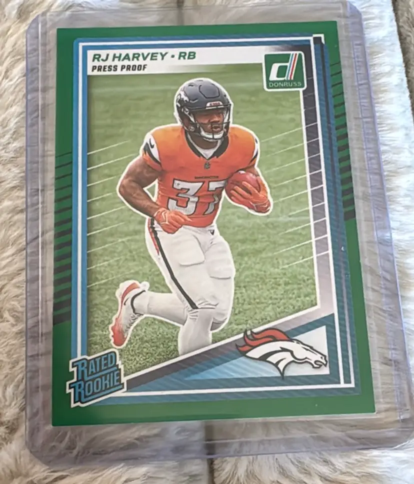 2025 Panini RJ Harvey #312 RC