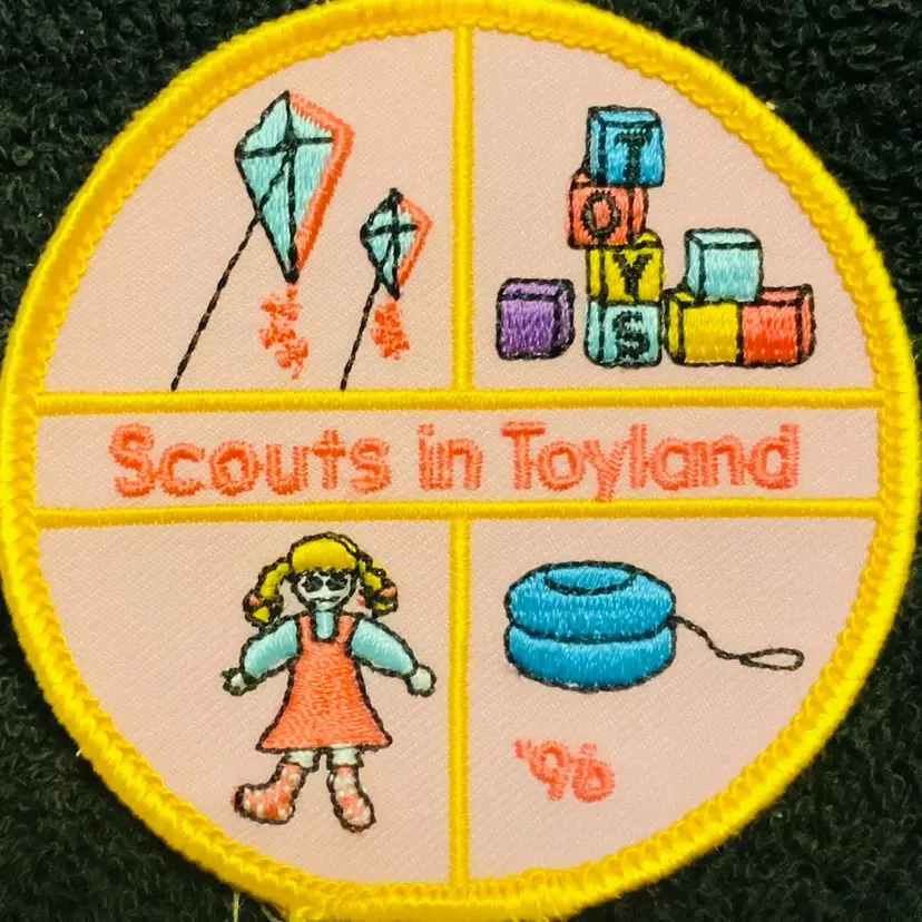 Vintage Scouting Fun Patch: Scouts In Toyland 96