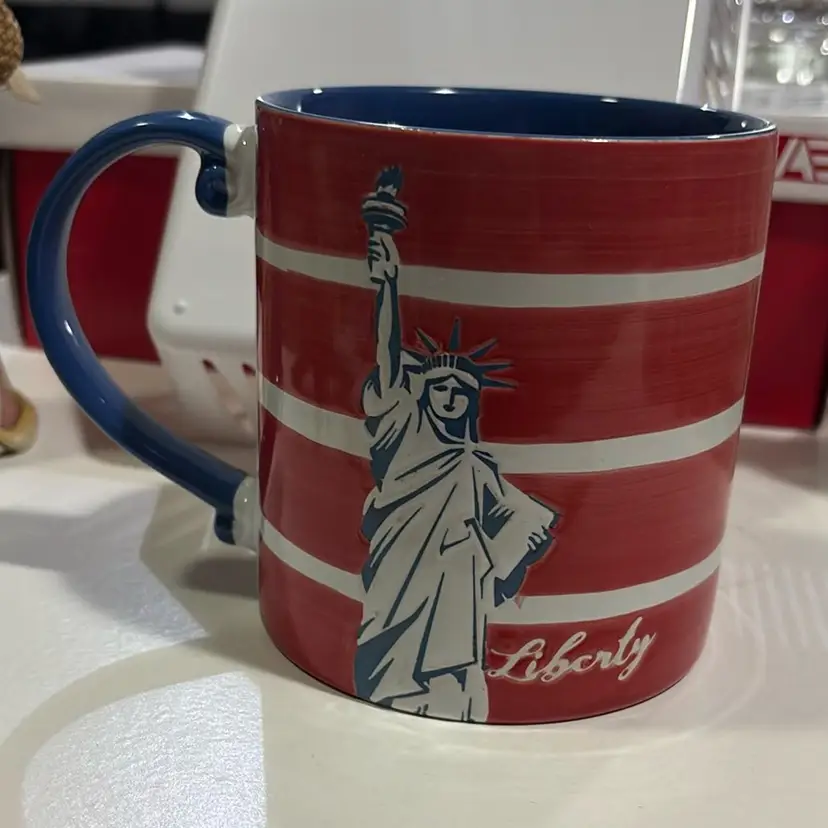 Liberty American Flag Mug