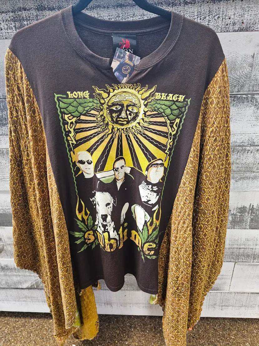 #102 SUBLIME  Upcycled Vintage Treads Kantha Ponchos