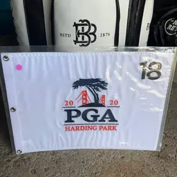 2020 PGA Harding Park Golf Pin Flag 18Th Hole