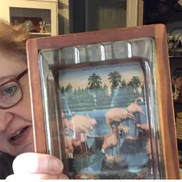 Wooden Post Cad Ash Tray