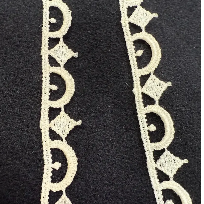 Vintage Ivory Lace, ⅜” Wide