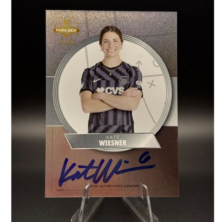 Kate Weisner Washington Spirit - 2024 Parkside Vol. 2 Signature Series Foil No. 30/99