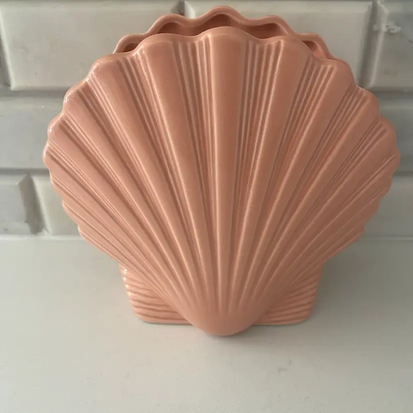 Vintage Napco Shell Vase