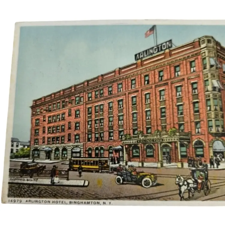 Lot of 2 Vintage Unused Postcards NY USA