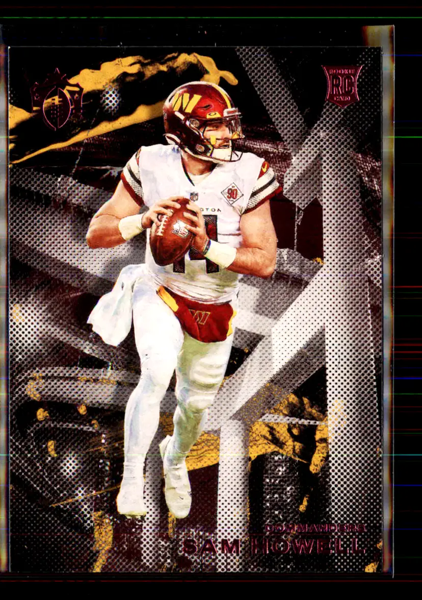 Sam Howell 2022 Panini Chronicles Pink Gridiron Kings #GK-5 - (113) - Washington Commanders