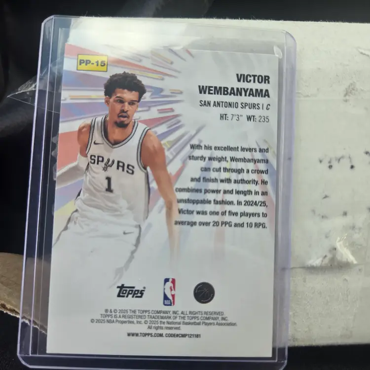 San Antonio spurs victor wembyana