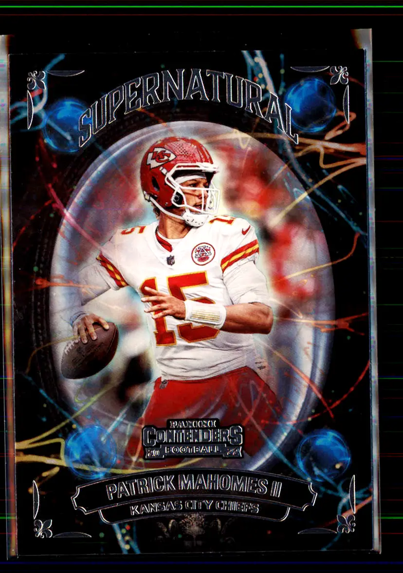 Patrick Mahomes Ii 2022 Panini Contenders Supernatural #SN-PMA - Kansas City Chiefs - (151-108)