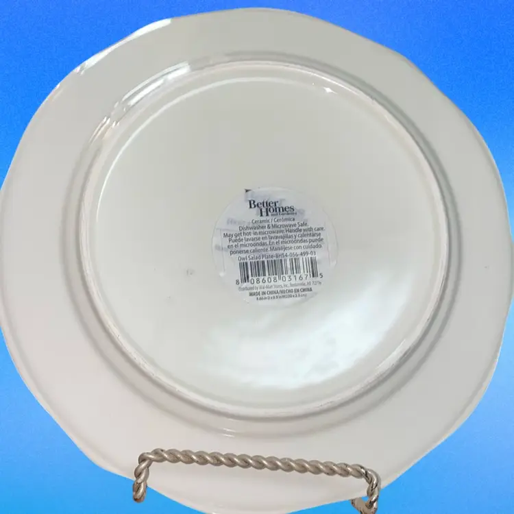 Better Homes And Gardens Winter Owl Plate