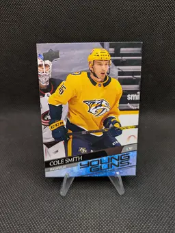Cole Smith 2020-21 Upper Deck YG Rookie Card (RC) #481 - Nashville Predators