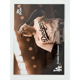 Freddie Freeman 2023 Topps Black & White Sepia /75 Los Angeles Dodgers