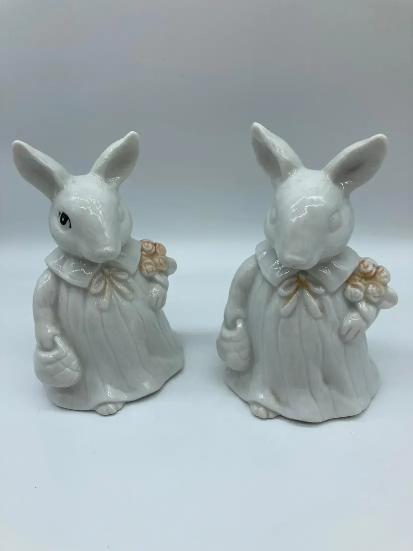 Two Sweet Bunnies Gathering Flowers, Ron Gordon Designs Inc. Japan Sticker
Openings in the Back of Head