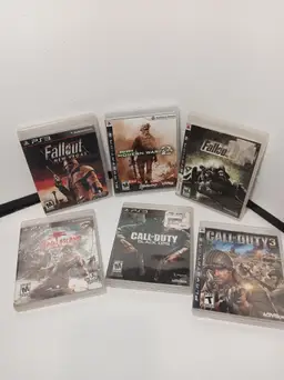 Lot of 6 shooting games