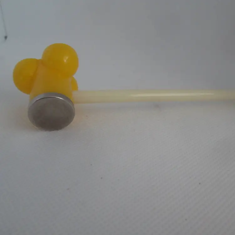 Set of 3 1950's Green and Yellow Triple Bubble Blowers Toys