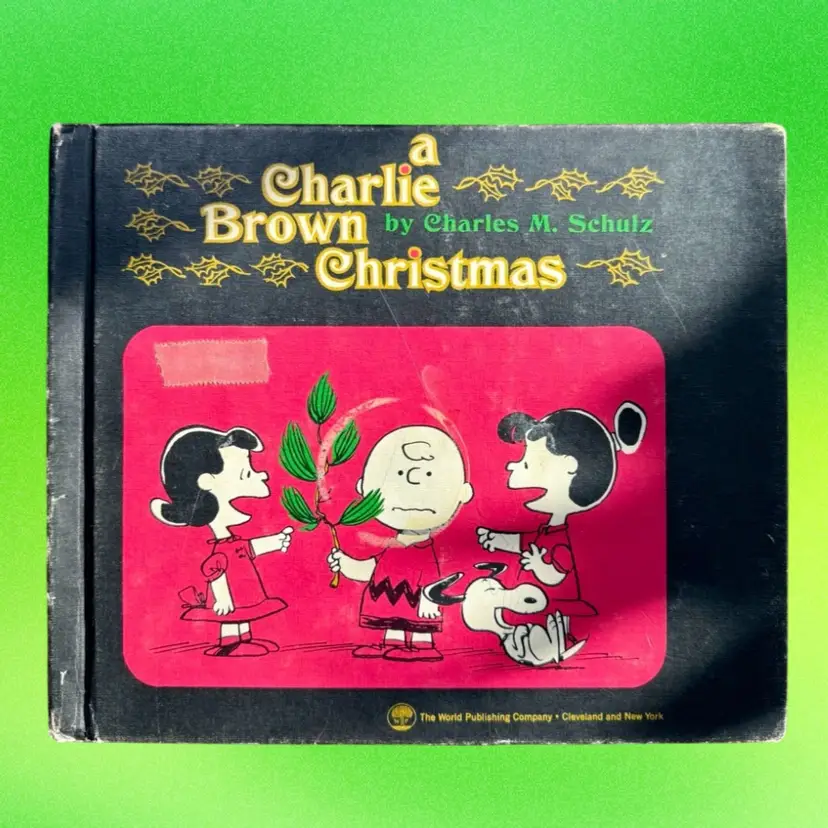 1965 Vintage A CHARLIE BROWN CHRISTMAS | HC Book First Printing | Peanuts Schulz