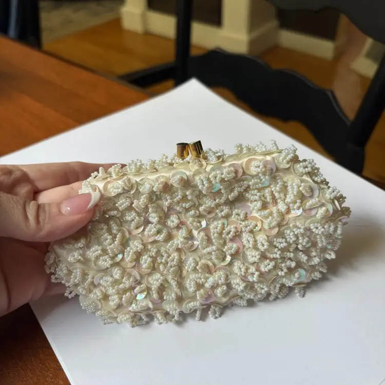 Vintage Beaded Coin Purse