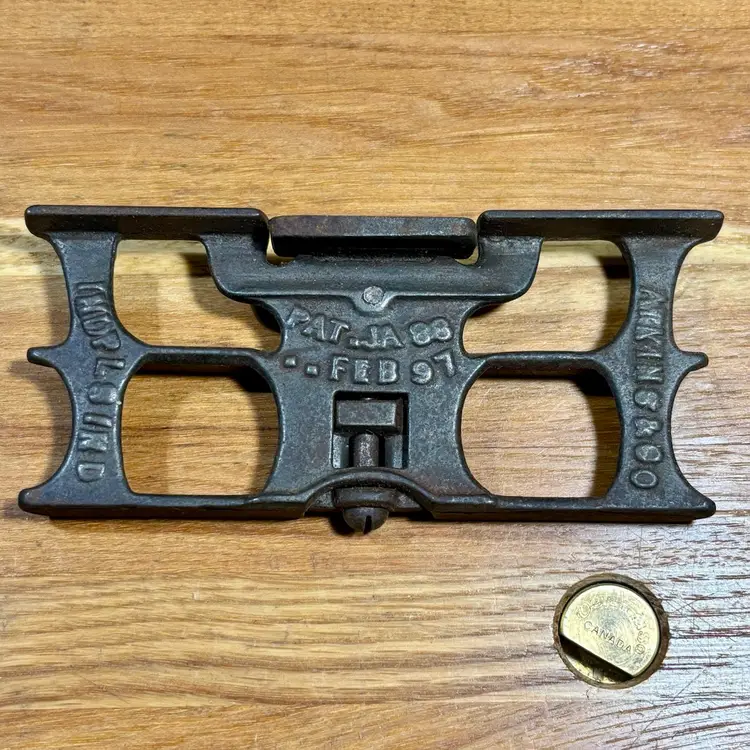 E. C. Atkins & Co Raker Gauge Cross Cut Saw Sharpening Tool