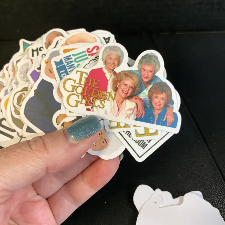 50-Golden Girls Stickers
